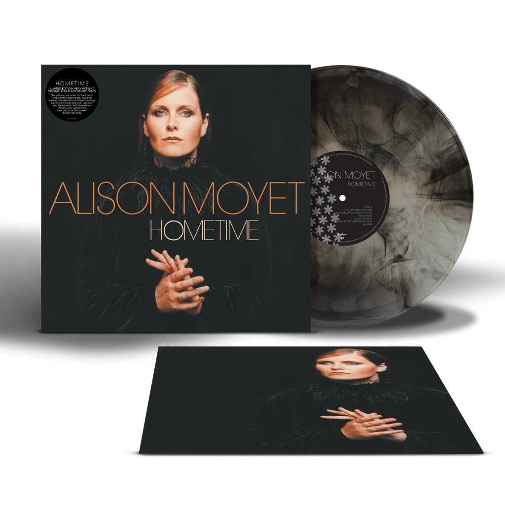 MOYET, ALISON - HOMETIME: CRYSTAL/BLACK SMOKE VINYL - LP