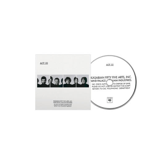 KASABIAN - ACT III - CD