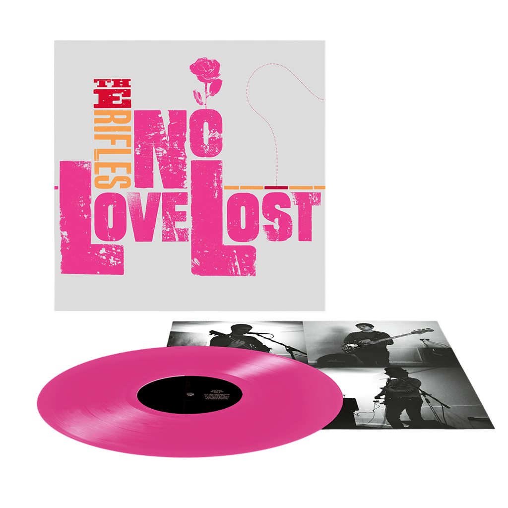 RIFLES - NO LOVE LOST: PINK VINYL - LP