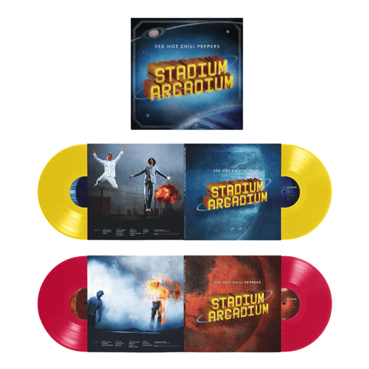 RED HOT CHILI PEPPERS - STADIUM ARCADIUM : YELLOW & RED 4LP SET - LP