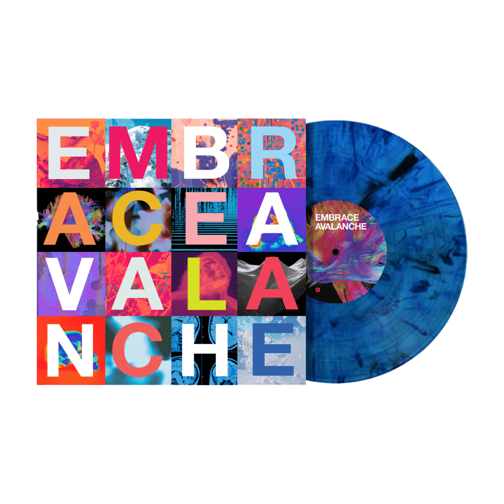 EMBRACE - AVALANCHE : DARK BLUE SMOKE VINYL - LP