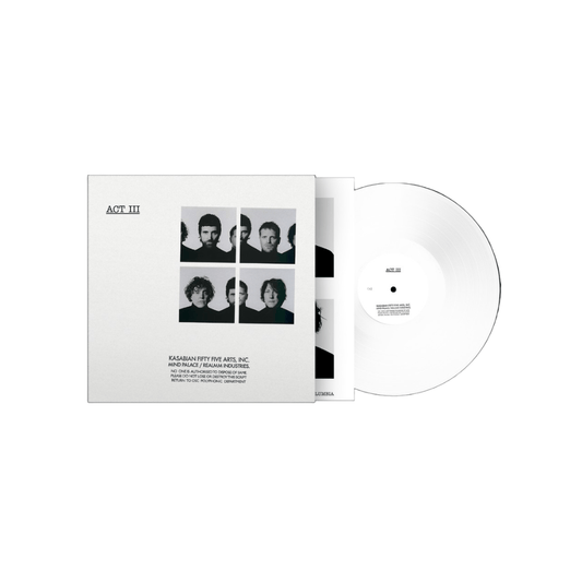 KASABIAN - ACT III: WHITE VINYL - LP