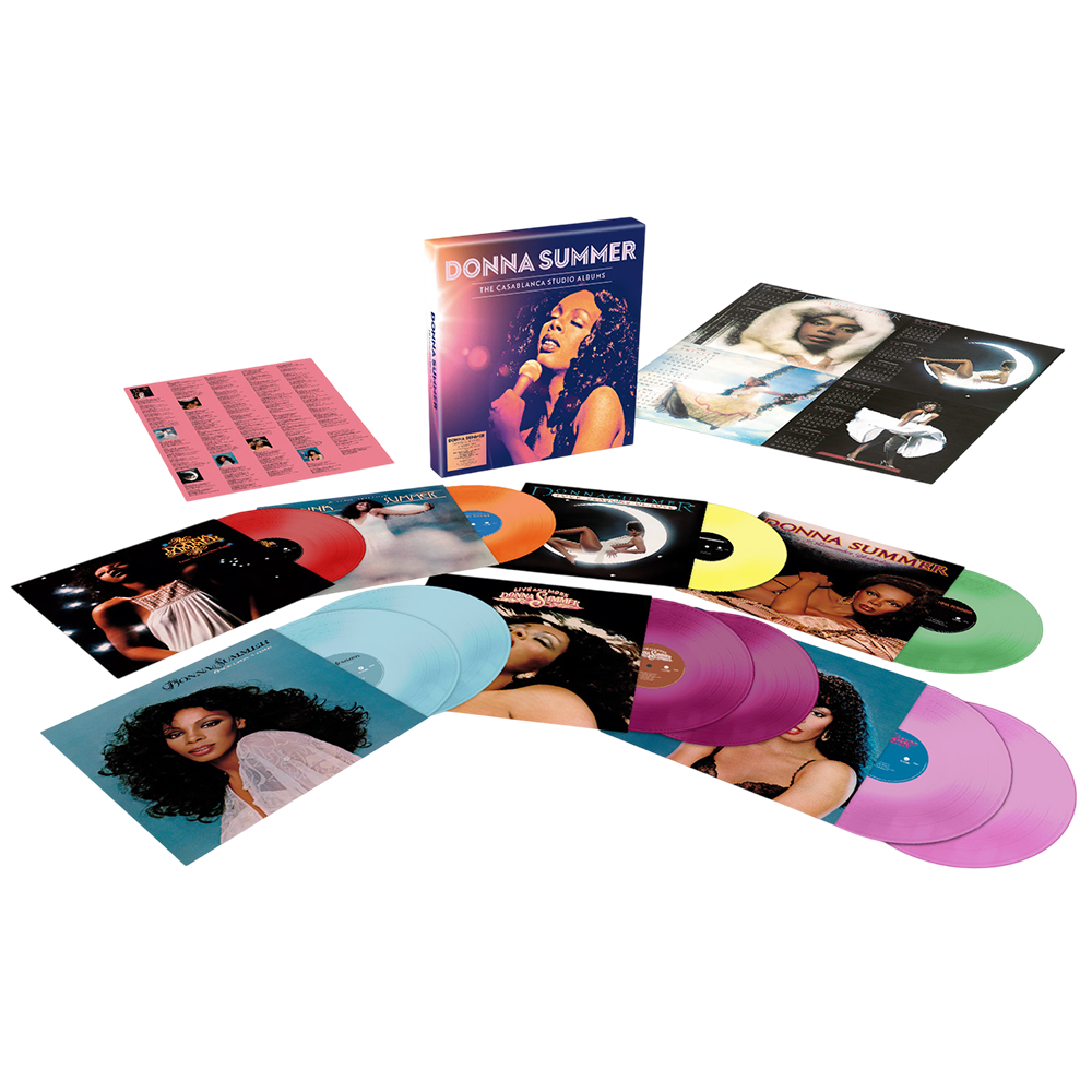 SUMMER, DONNA - CASABLANCA STUDIO ALBUMS : COLOUR 10LP - LP