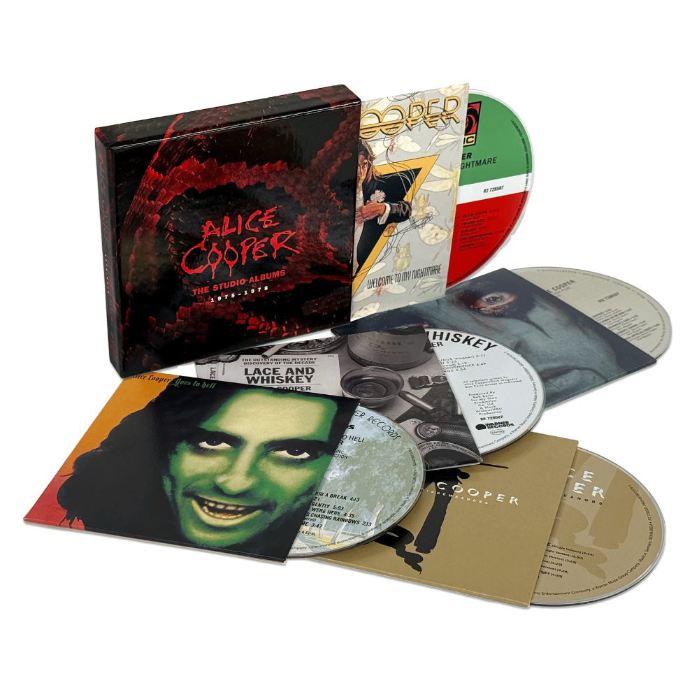 COOPER, ALICE - STUDIO ALBUMS : 1975 - 1978 (5CD SET) - CD