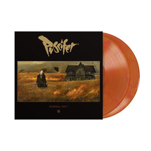 PUSCIFER - NORMAL ISN'T : ORANGE SWIRL VINYL (2LP) - LP