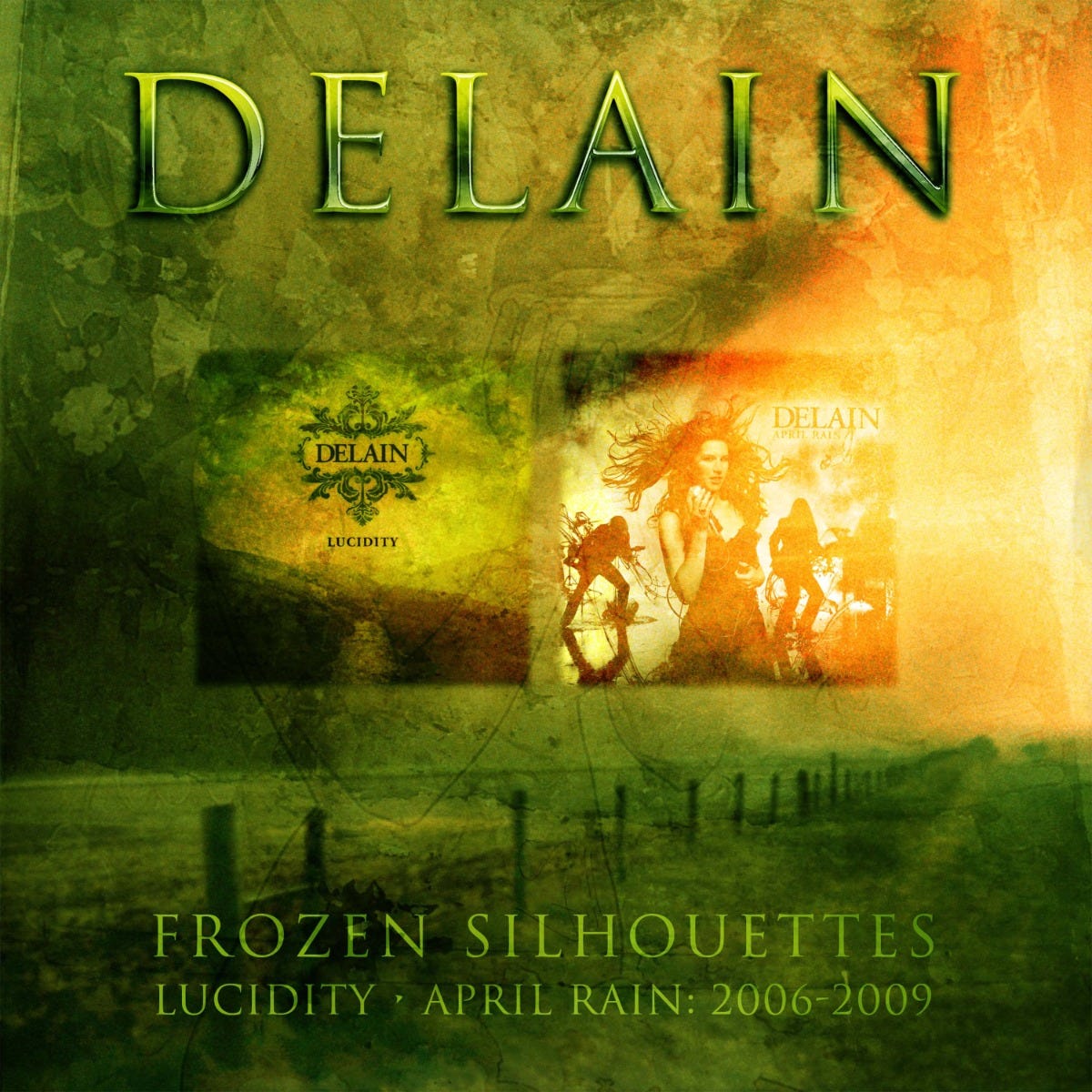 DELAIN - FROZEN SILHOUETTES 2006-2009: 3CD SET - CD