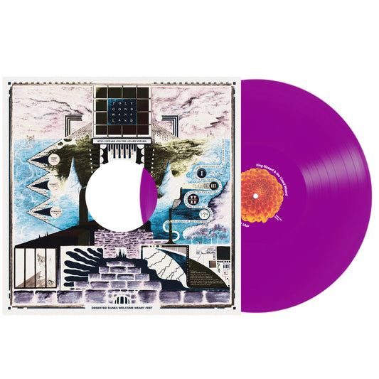 KING GIZZARD & THE LIZARD WIZARD - POLYGONDWANALAND : RECYCLED PURPLE - LP