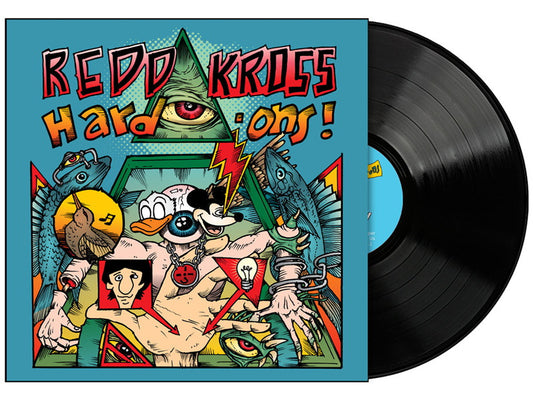 REDD KROSS/ HARD-ONS - AUSTRALIAN TOUR EP : BLACK VINYL - LP