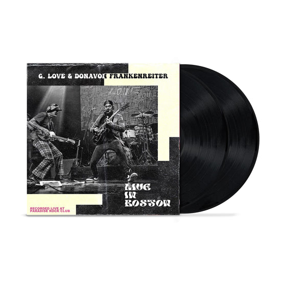 G LOVE & DONAVON FRANKENREITER - LIVE IN BOSTON : 2LP SET - LP