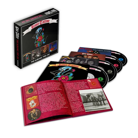 ROSE TATTOO - ALBUMS 1981-84 : 4CD BOX SET - CD
