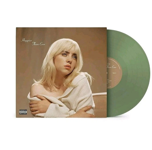 EILISH, BILLIE - HAPPIER THAN EVER : 2LP SAGE GREEN - LP