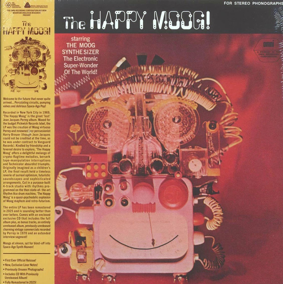 PERREY, JEAN JACQUES / HARRY BREUER - HAPPY MOOG! : 2025 REMASTER PLUS CD - LP