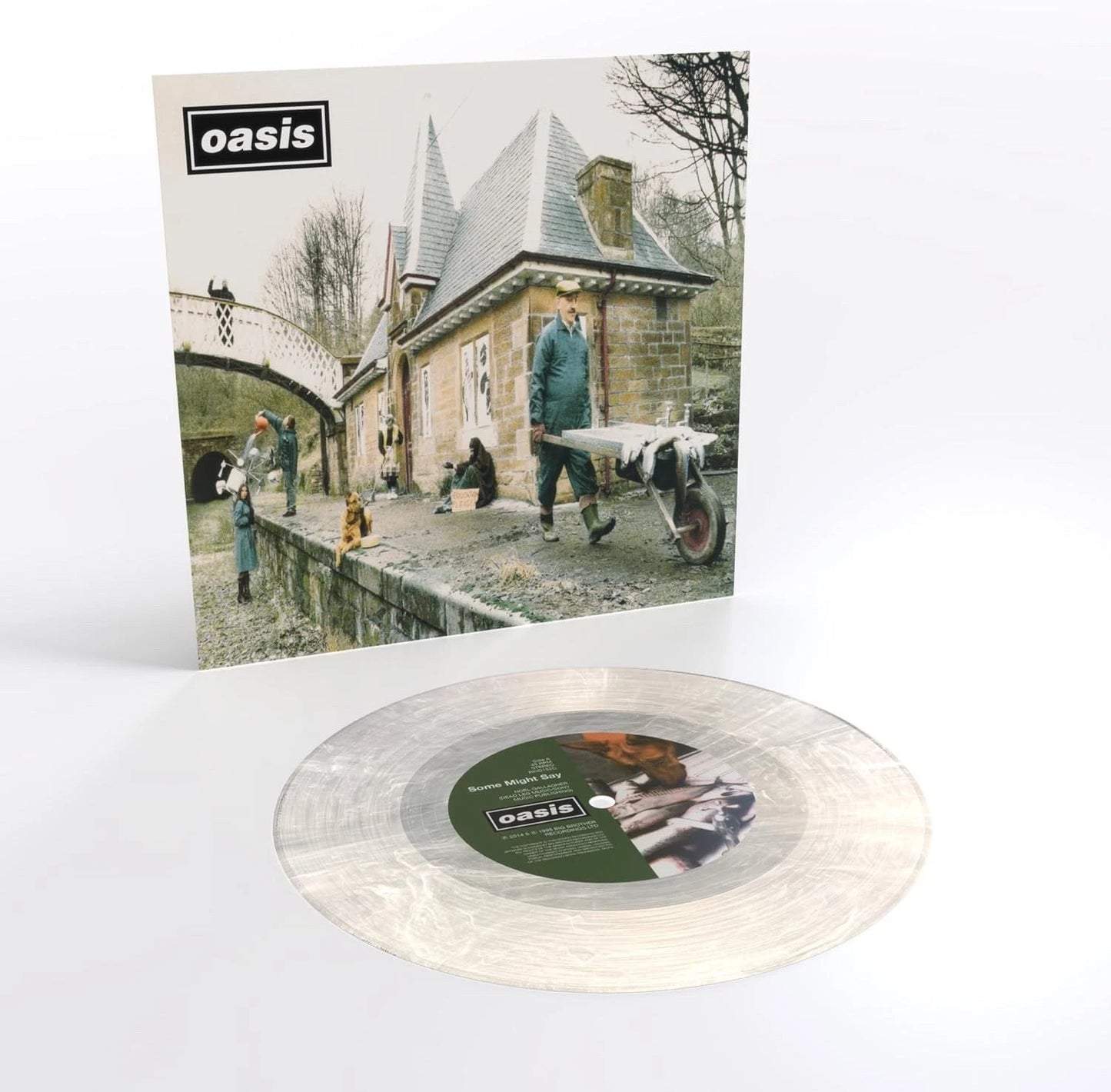 OASIS - SOME MIGHT SAY: PEARL VINYL - 7