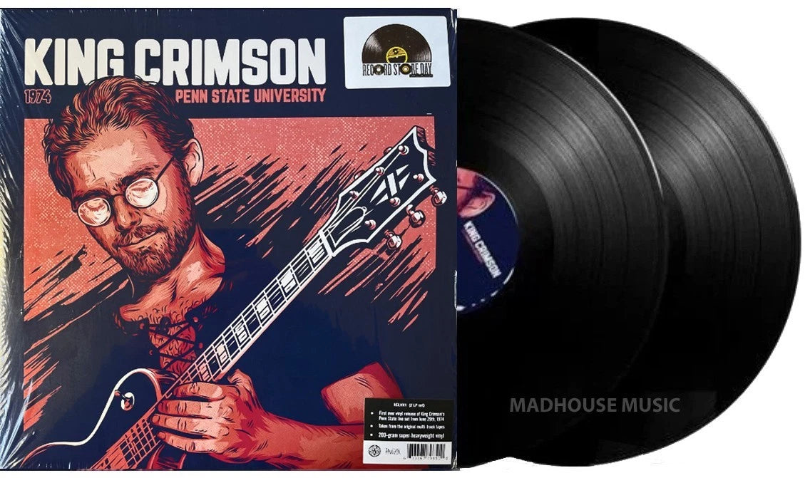 KING CRIMSON - 1974 PENN STATE UNIVERSITY : 2LP SET - LP