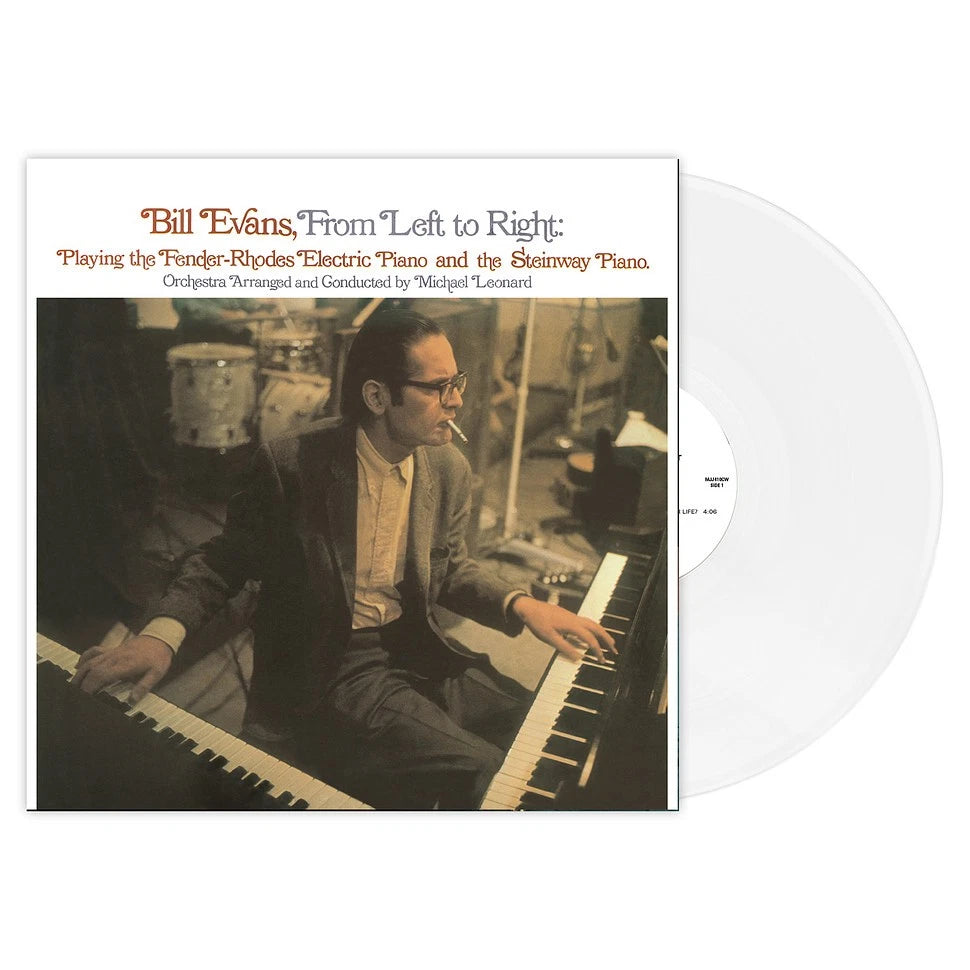 EVANS, BILL - FROM LEFT TO RIGHT : WHITE VINYL - LP