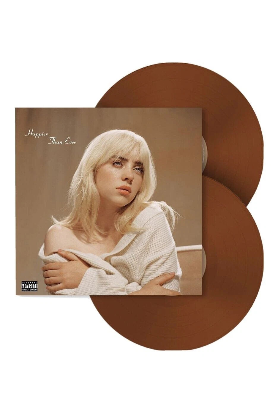 EILISH, BILLIE - HAPPIER THAN EVER : BROWN 2LP SET - LP