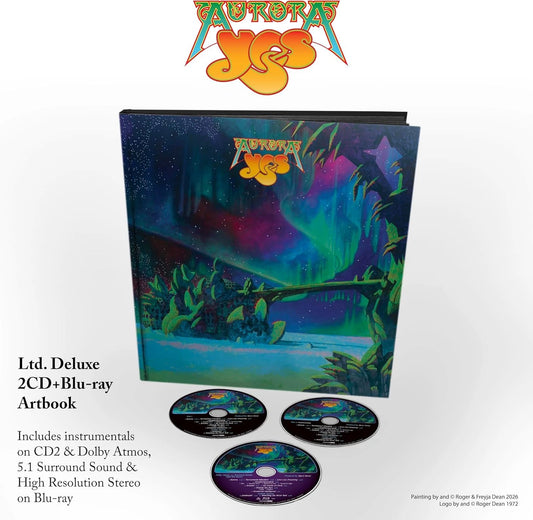 YES - AURORA : 2CD + BLU-RAY IN ARTBOOK - CD