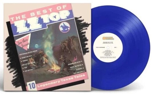 ZZ TOP - BEST OF ZZ TOP : BLUE JEAN BLUE VINYL - LP