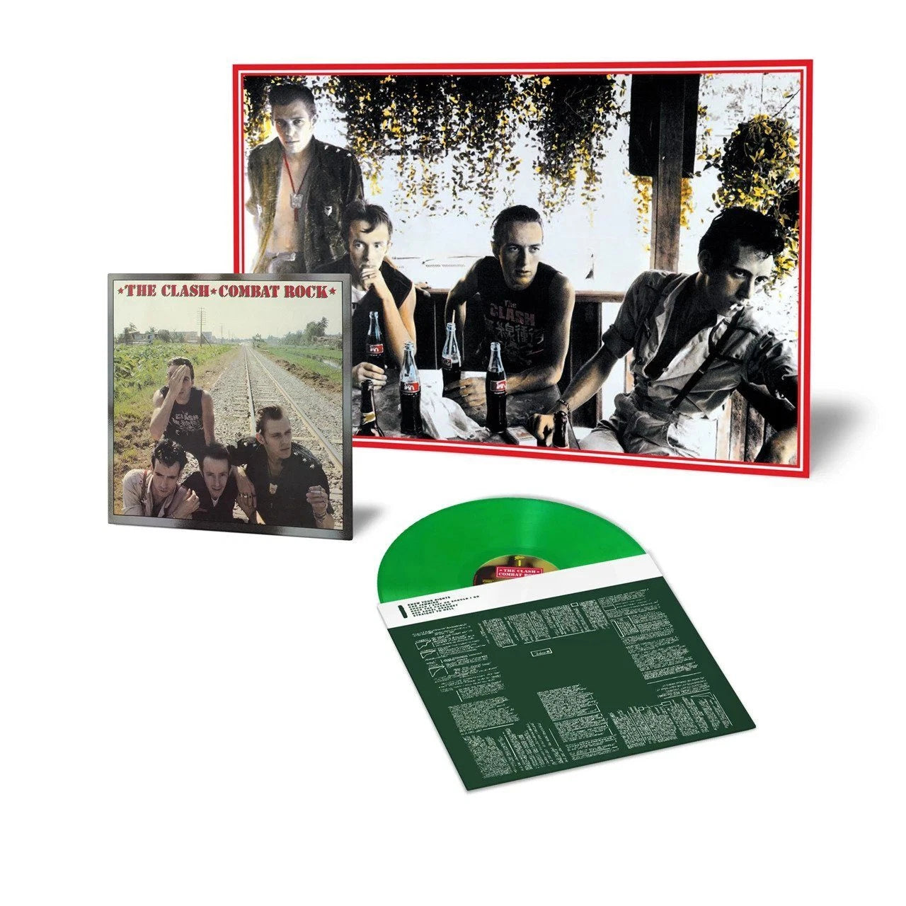 CLASH - COMBAT ROCK : GREEN VINYL (180-GRAM) - LP