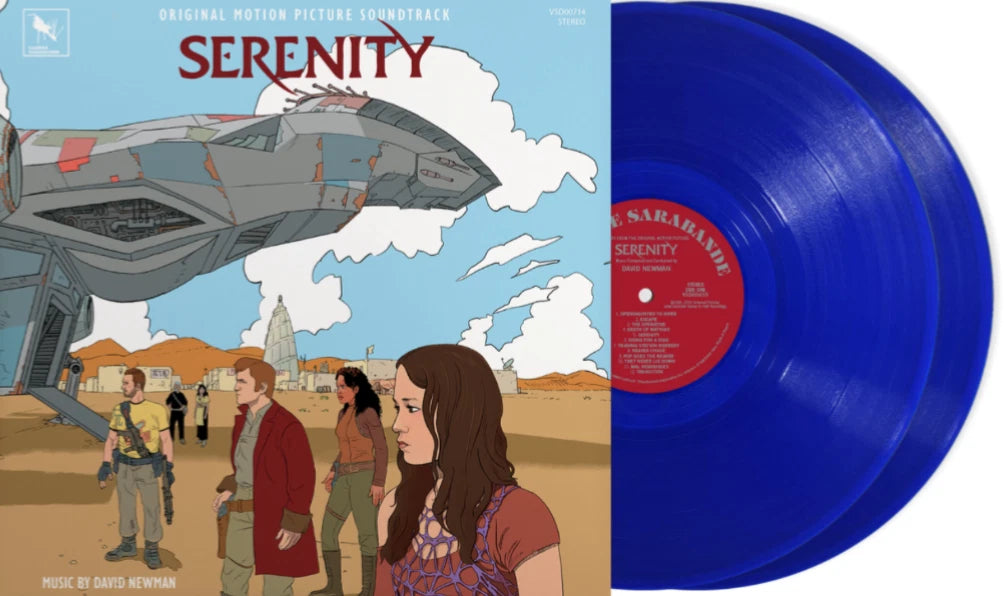 SERENITY (2005) - SOUNDTRACK : 2LP TRANSLUCENT BLUE - LP