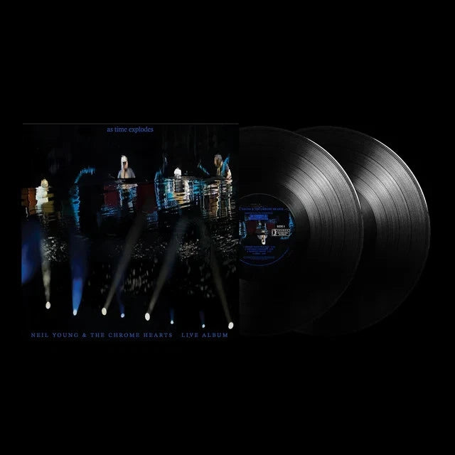 YOUNG, NEIL & THE CHROME HEARTS - AS TIME EXPLODES : BLACK 2LP SET - LP