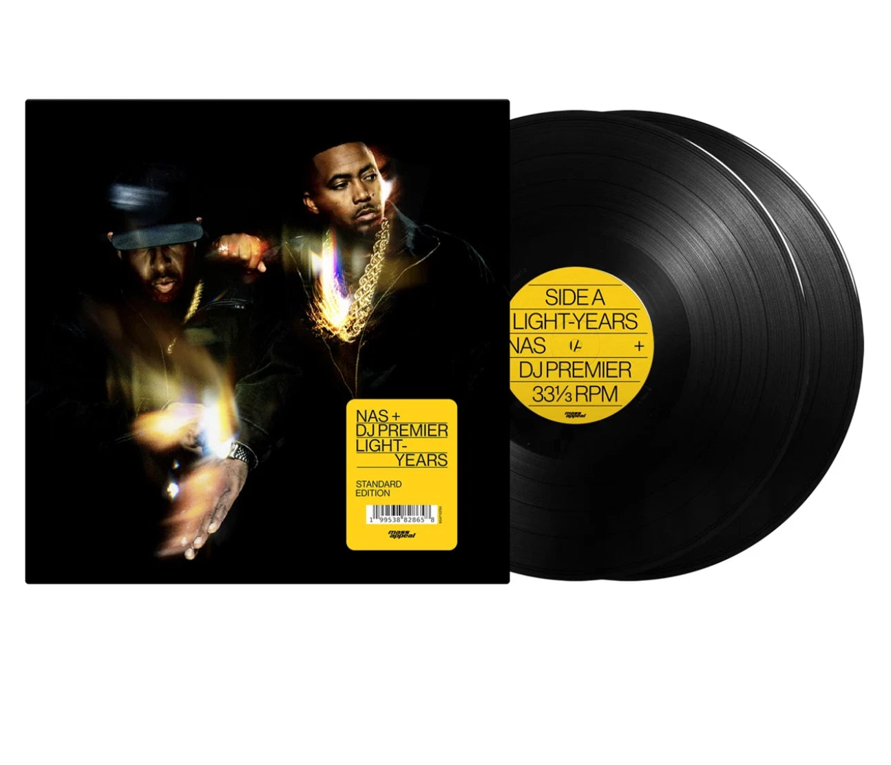 NAS / DJ PREMIER - LIGHT YEARS : 2LP OFFICIAL EDITION BLACK - LP