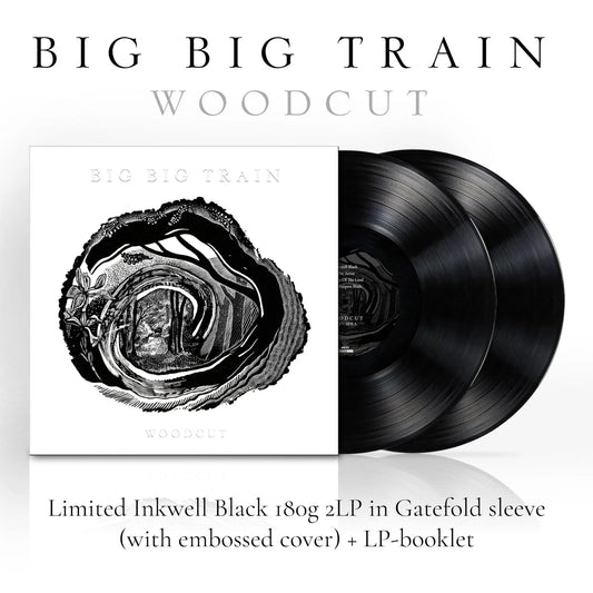 BIG BIG TRAIN - WOODCUT : 2LP INKWELL BLACK VINYL - LP