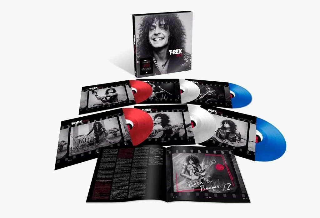 T-REX - 1972 : RED, WHITE & BLUE 6LP SET - LP