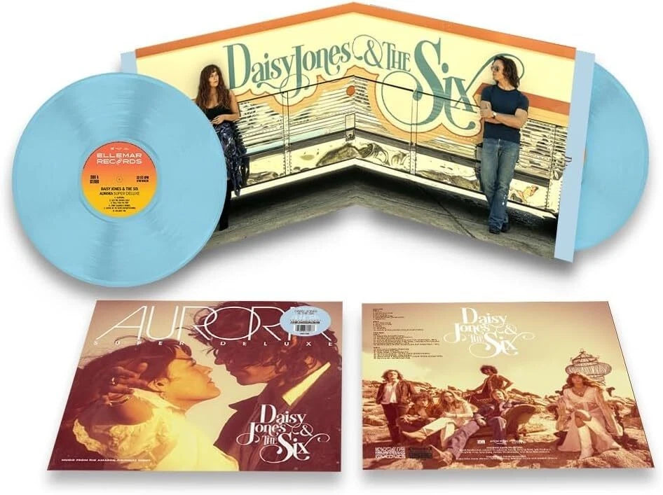 JONES, DAISY & THE SIX - AURORA : 2LP DELUXE EDITION (BLUE VINYL) - LP