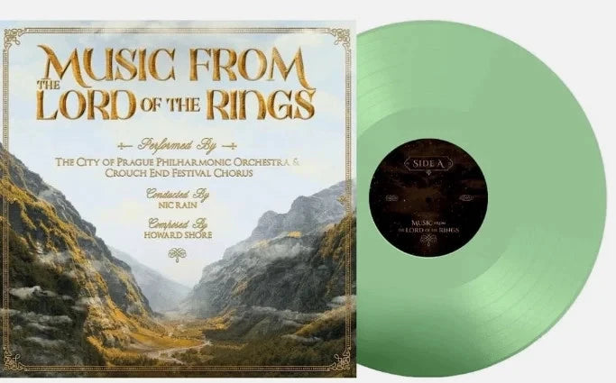LORD OF THE RINGS - SOUNDTRACK : HIGHLIGHTS (GREEN CLEAR) - LP
