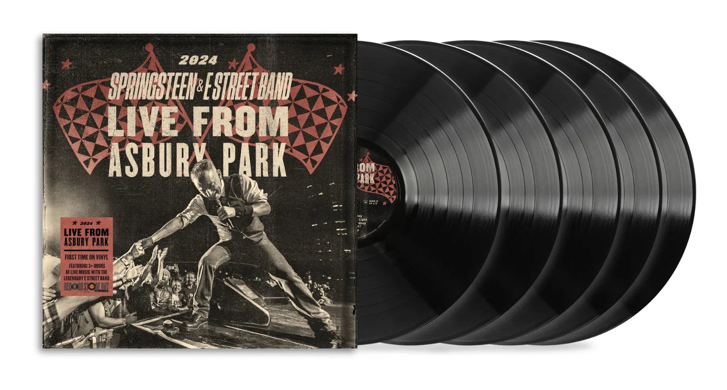 SPRINGSTEEN, BRUCE - LIVE FROM ASBURY PARK 2024 : 5LP SET - LP