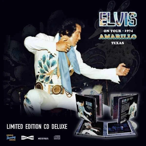 PRESLEY, ELVIS - ON TOUR 1974 AMARILLO TEXAS: DIGI BOOK - CD