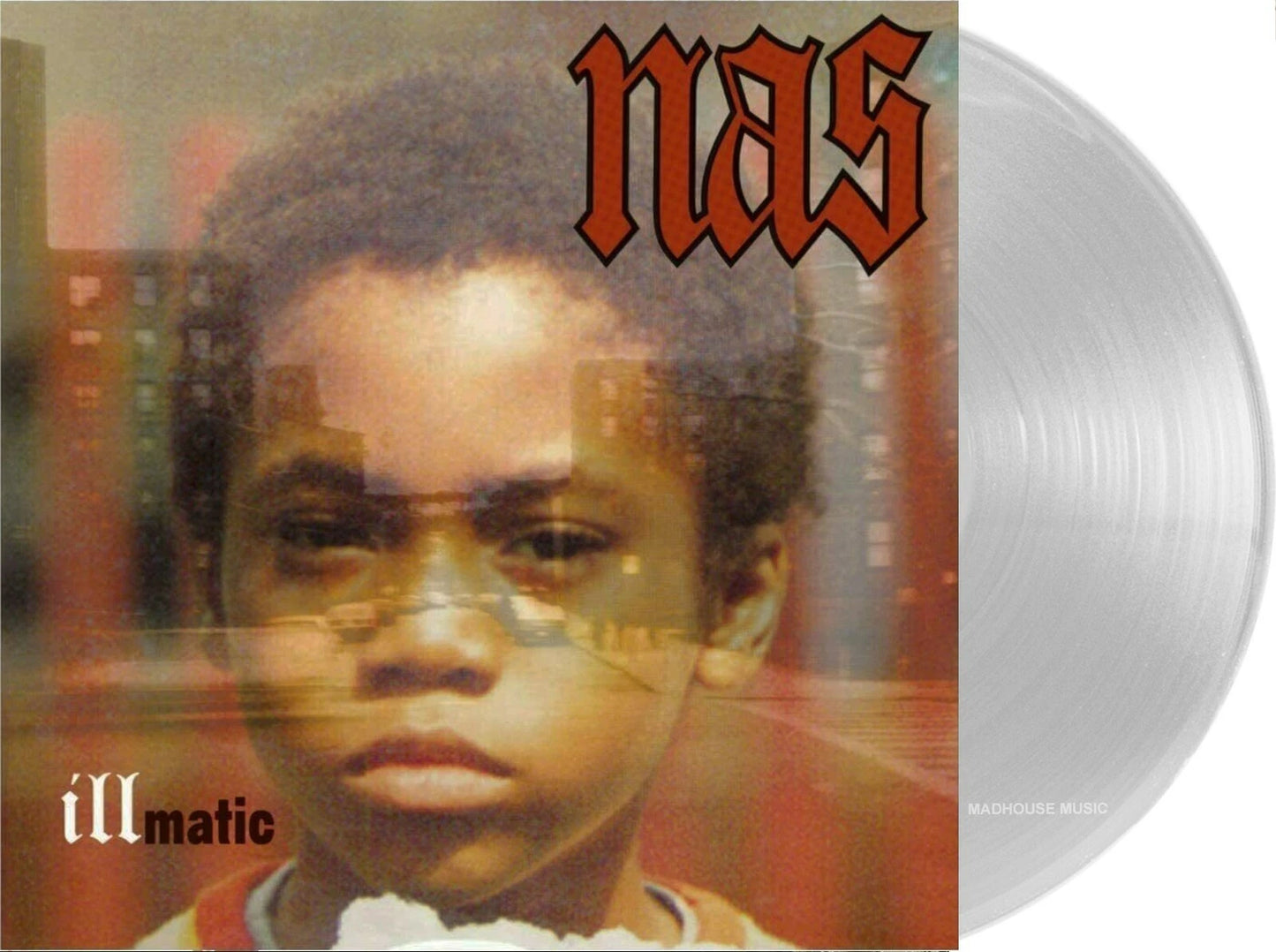 NAS - ILLMATIC : CLEAR VINYL - LP