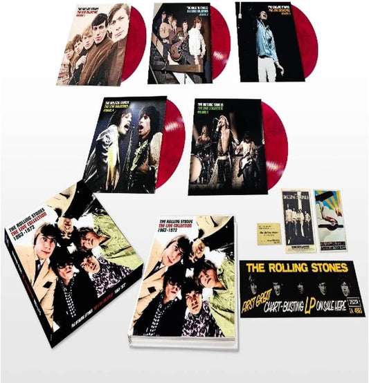 ROLLING STONES - LIVE COLLECTION 1963 - 1972 : 5LP RED - LP