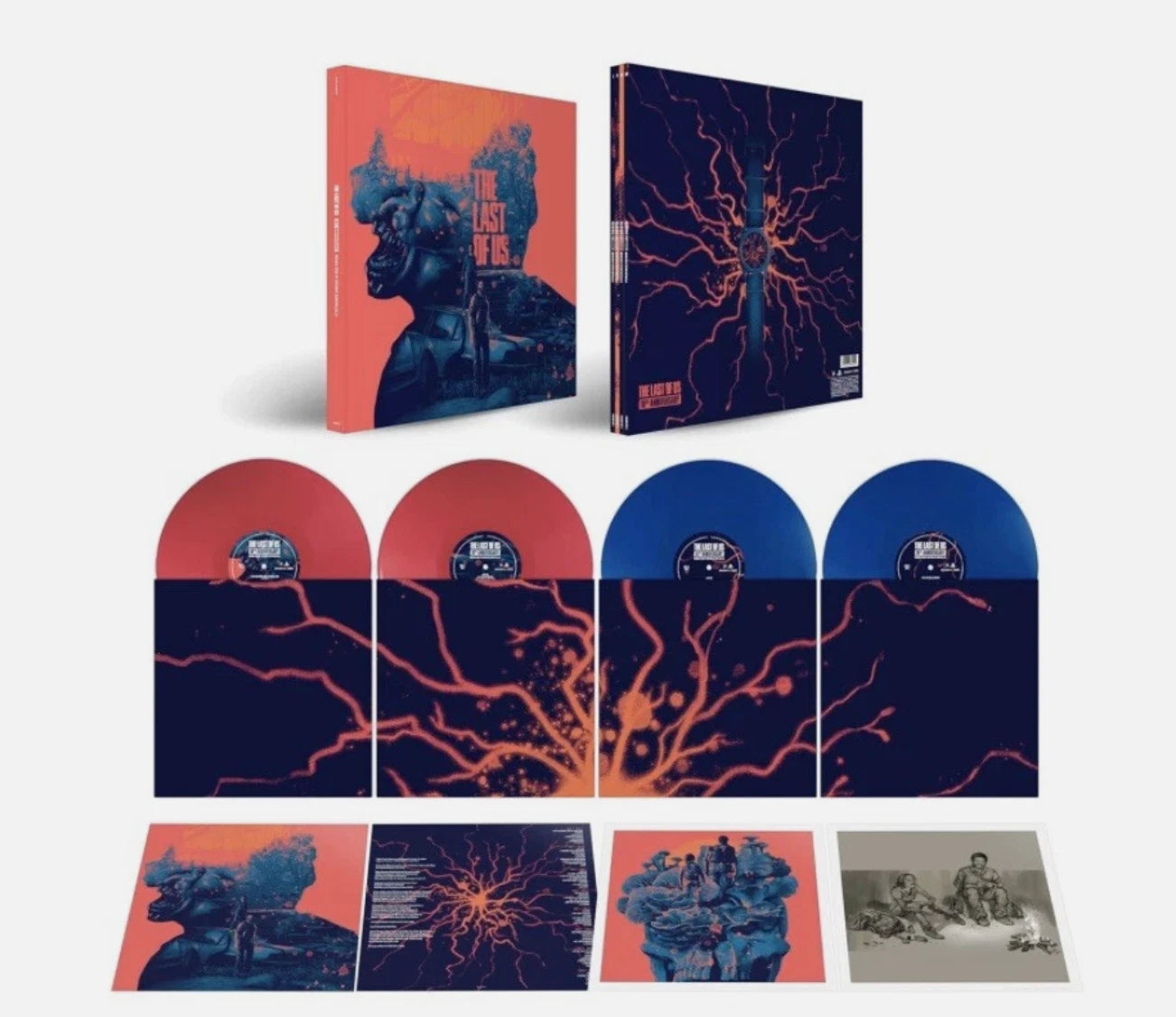 LAST OF US - SOUNDTRACK 10TH ANNIV. : 4LP COLOURED - LP