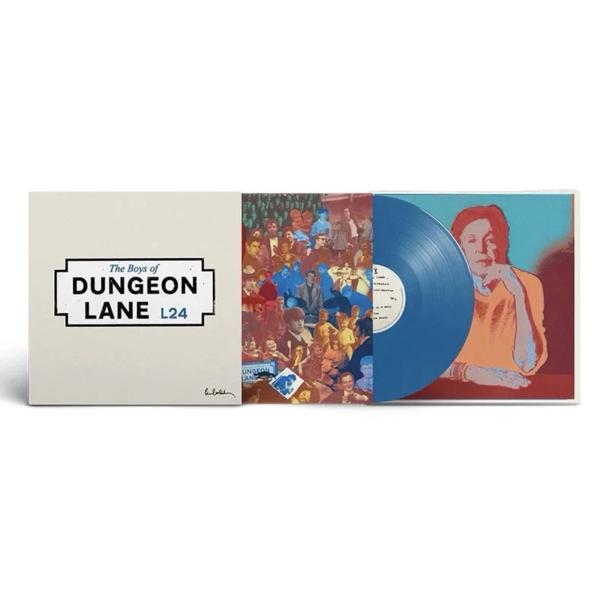 MCCARTNEY, PAUL - BOYS OF DUNGEON LANE : BLUE VINYL - LP