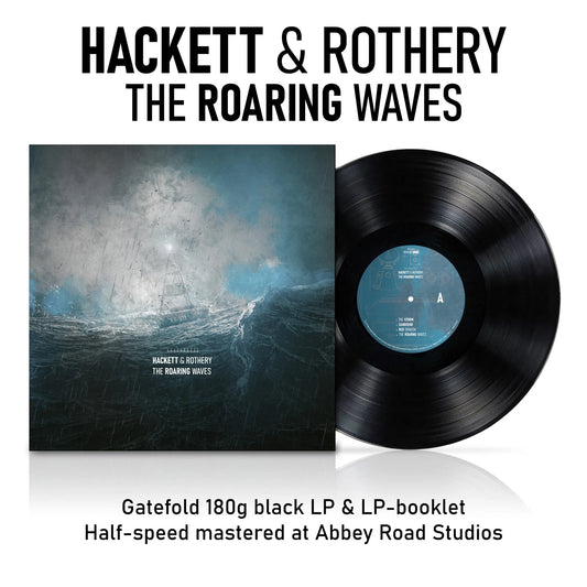 HACKETT, STEVE & STEVE ROTHERY - ROARING WAVES - LP