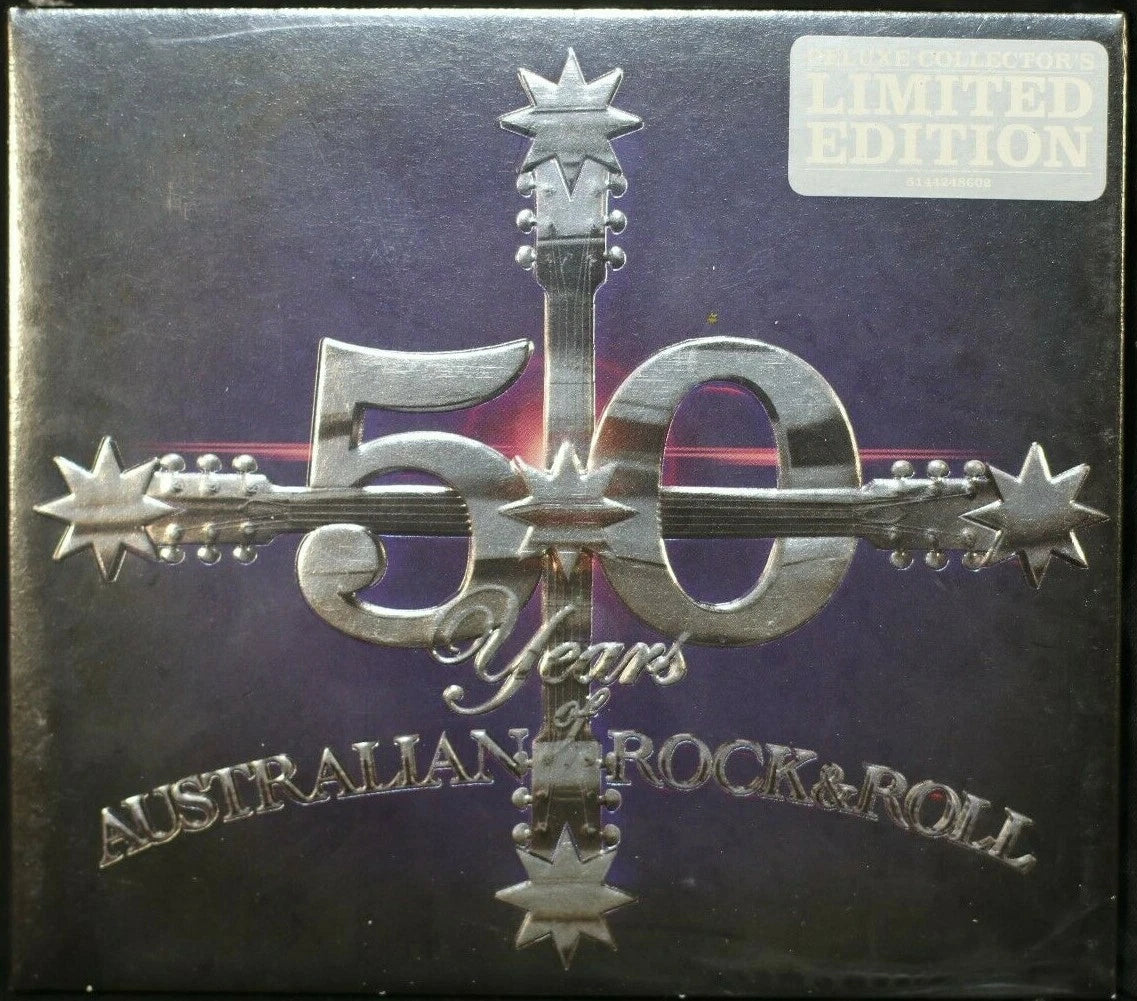 VARIOUS - 50 YEARS OF AUSTRALIAN  ROCK & ROLL: 3CD - CD