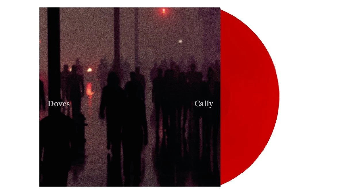 DOVES - CALLY / LEAN INTO THE WIND : RED 10". - LP