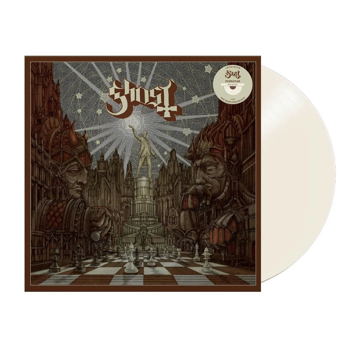 GHOST - POPESTAR (EP) : MILKY CLEAR VINYL - LP