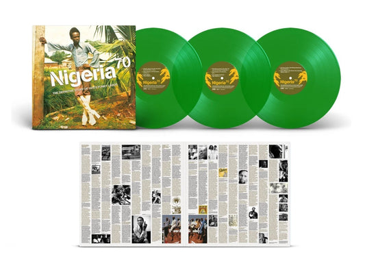 VARIOUS - NIGERIA 70 : 3LP GREEN VINYL - LP