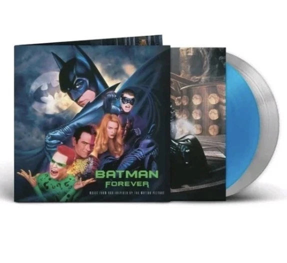 BATMAN FOREVER - SOUNDTRACK : BLUE & SILVER 2LP SET - LP