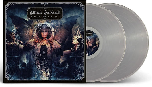 BLACK SABBATH - LIVE IN THE USA 1975: 2LP CLEAR - LP