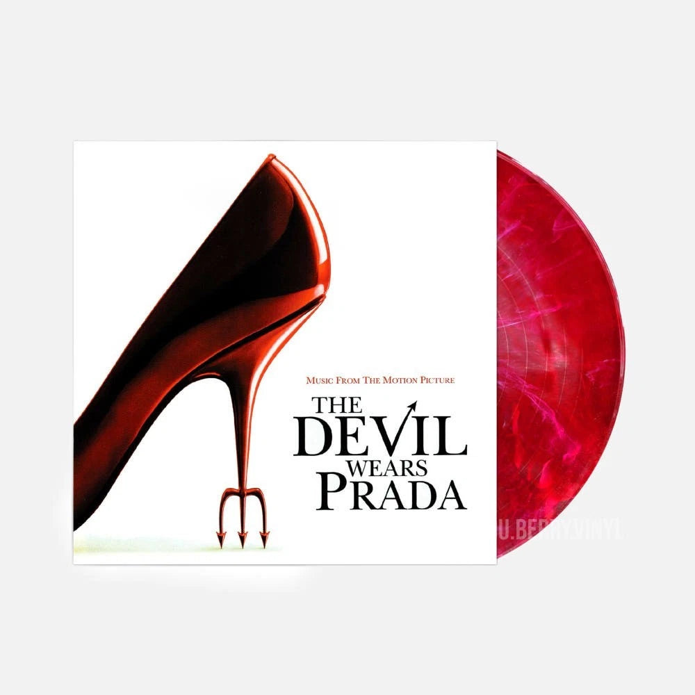 DEVIL WEARS PRADA - SOUNDTRACK: RED WITH WHITE SWIRL - LP