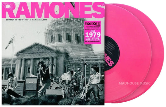 RAMONES - SUMMER IN THE CITY : NEON PINK 2LP - LP