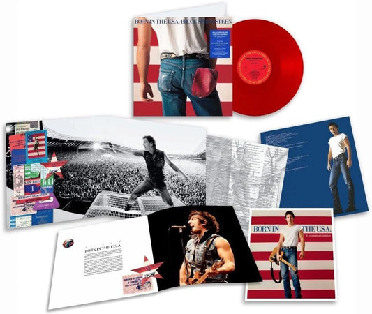 SPRINGSTEEN, BRUCE - BORN IN THE USA : RED VINYL 40TH ANNIV. - LP
