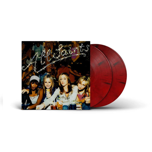 ALL SAINTS - SAINTS & SINNERS : BLACK & RED MARBLE - LP