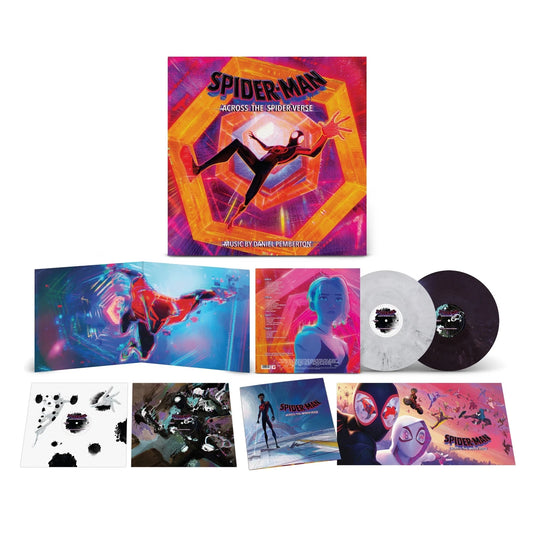 SPIDER-MAN : ACROSS THE SPIDER-VERSE - SOUNDTRACK (SCORE) : 2LP COLOURED VINYL - LP