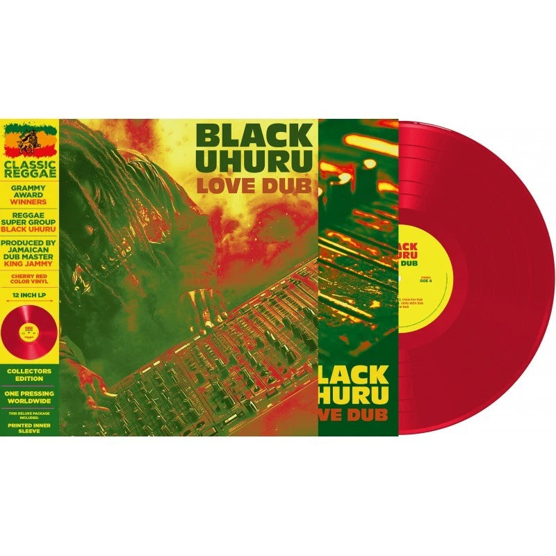 BLACK UHURU - LOVE DUB : RED VINYL - LP