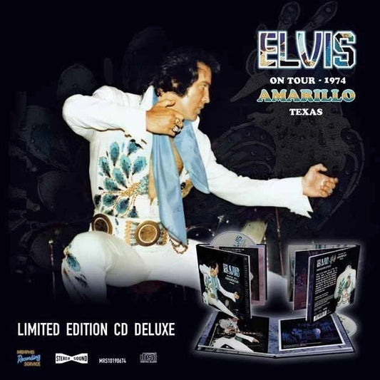 PRESLEY, ELVIS - ON TOUR 1974 AMARILLO TEXAS: DIGI BOOK - CD